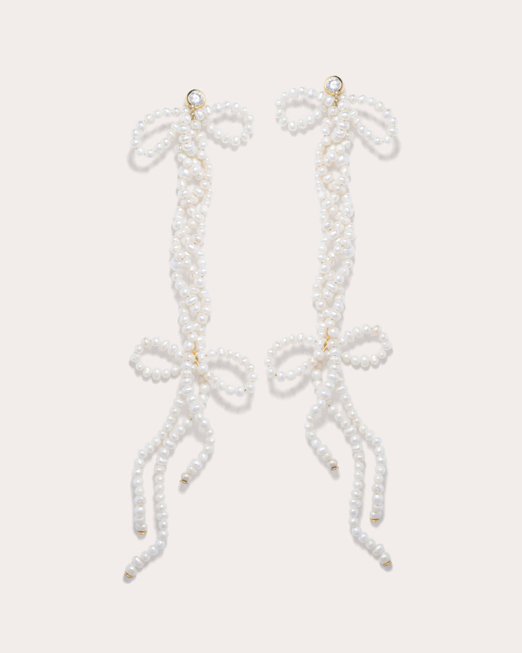 Pearl 'An Inquiry Into Contradictions' Drop Earrings