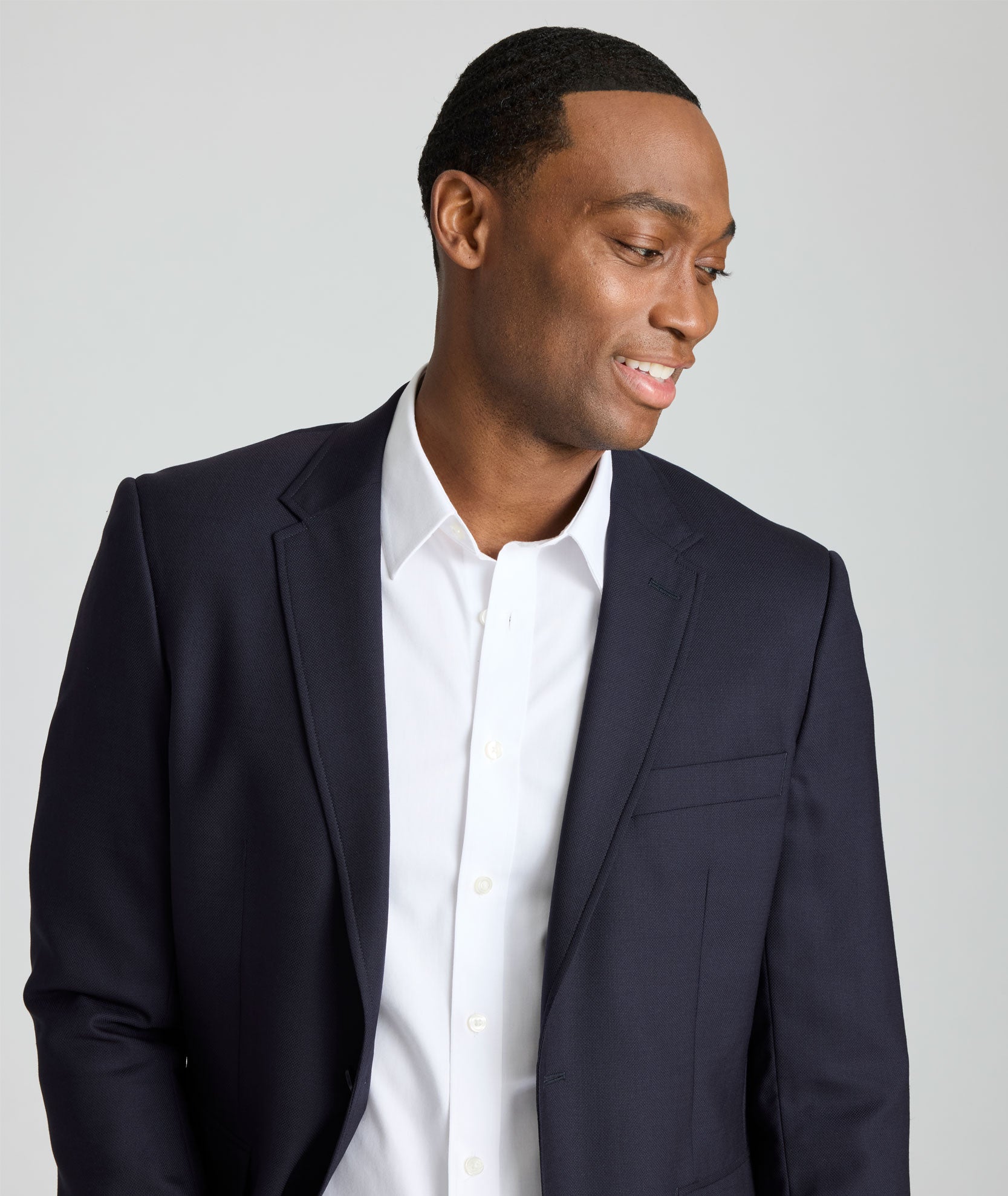 Wrinkle-Resistant Palazzo Sport Coat