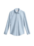 Men's AeroKnit Dress Shirt - Chambray Stripe (MPS)