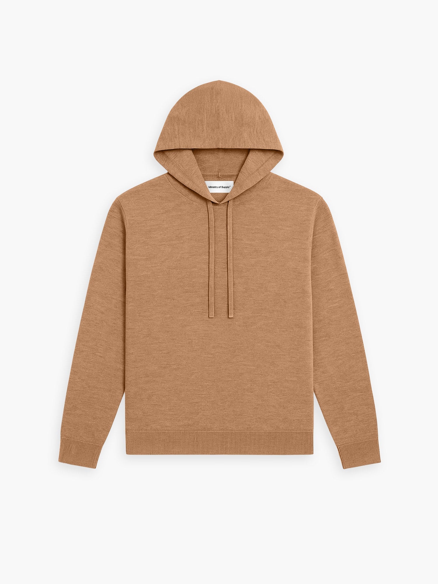 Women's Travel Merino Hooded Tee - Camel