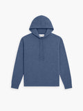 Women's Travel Merino Hooded Tee - Denim Blue