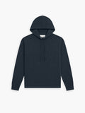 Men's Travel Merino Hooded Tee - Denim Blue