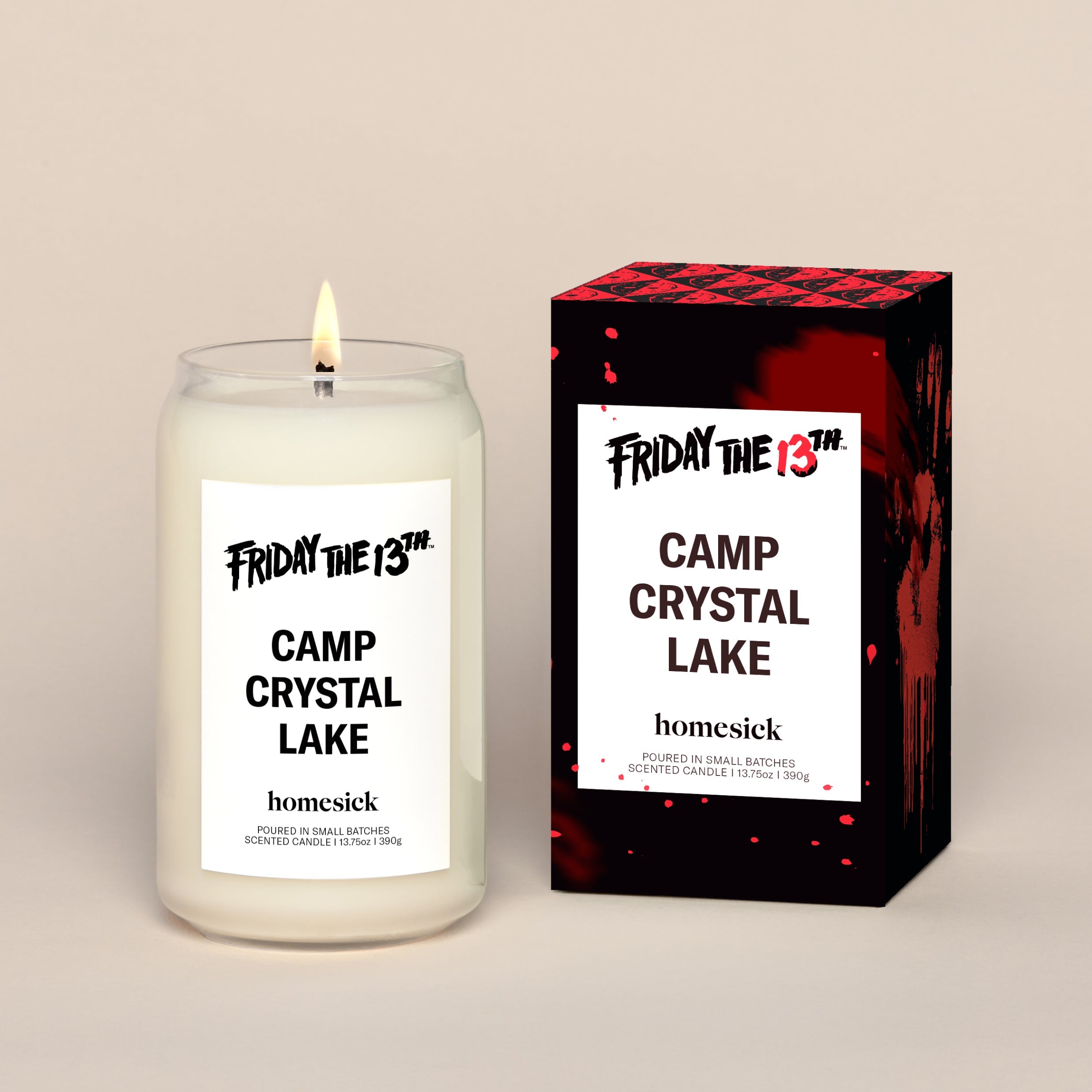 Camp Crystal Lake Candle