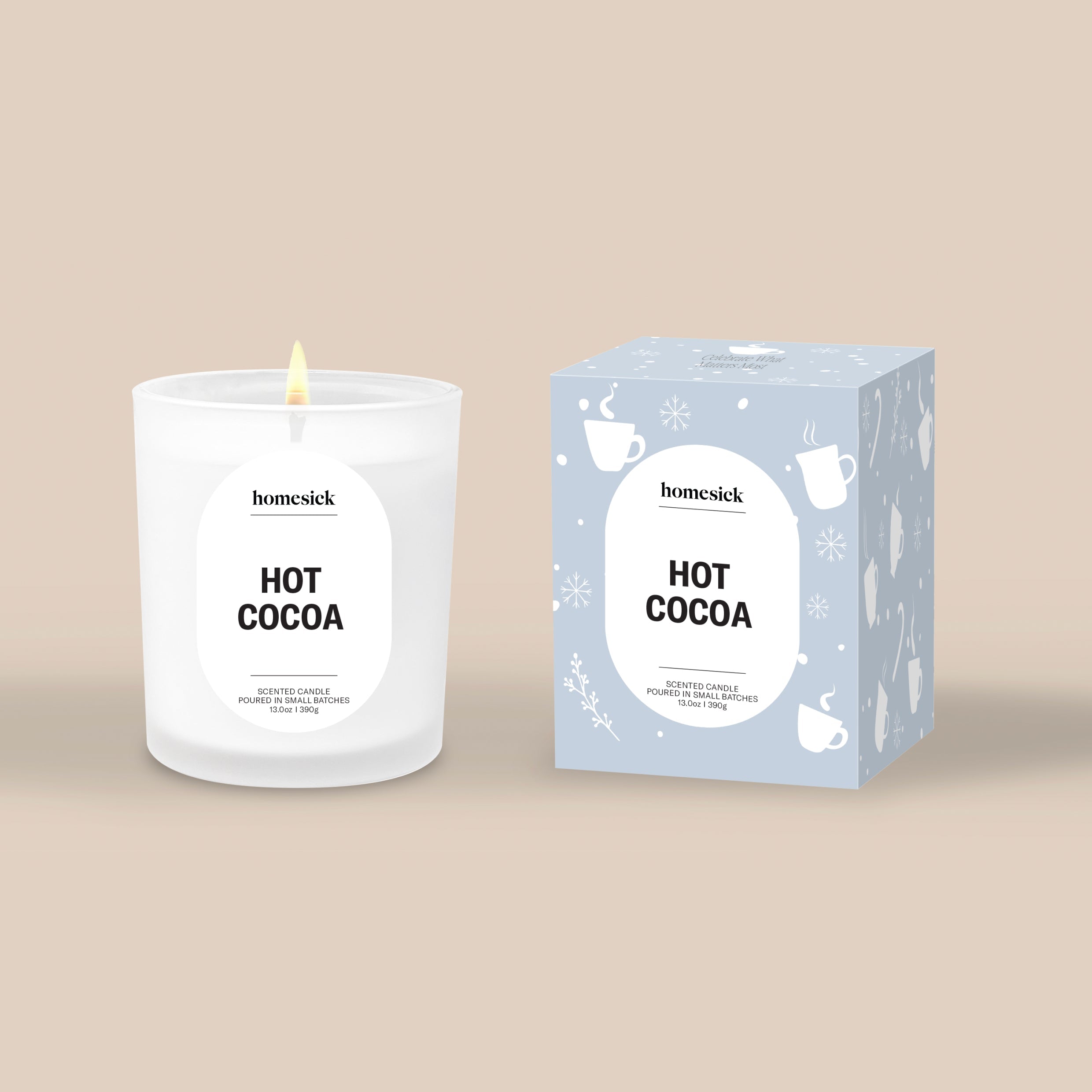 Hot Cocoa Candle