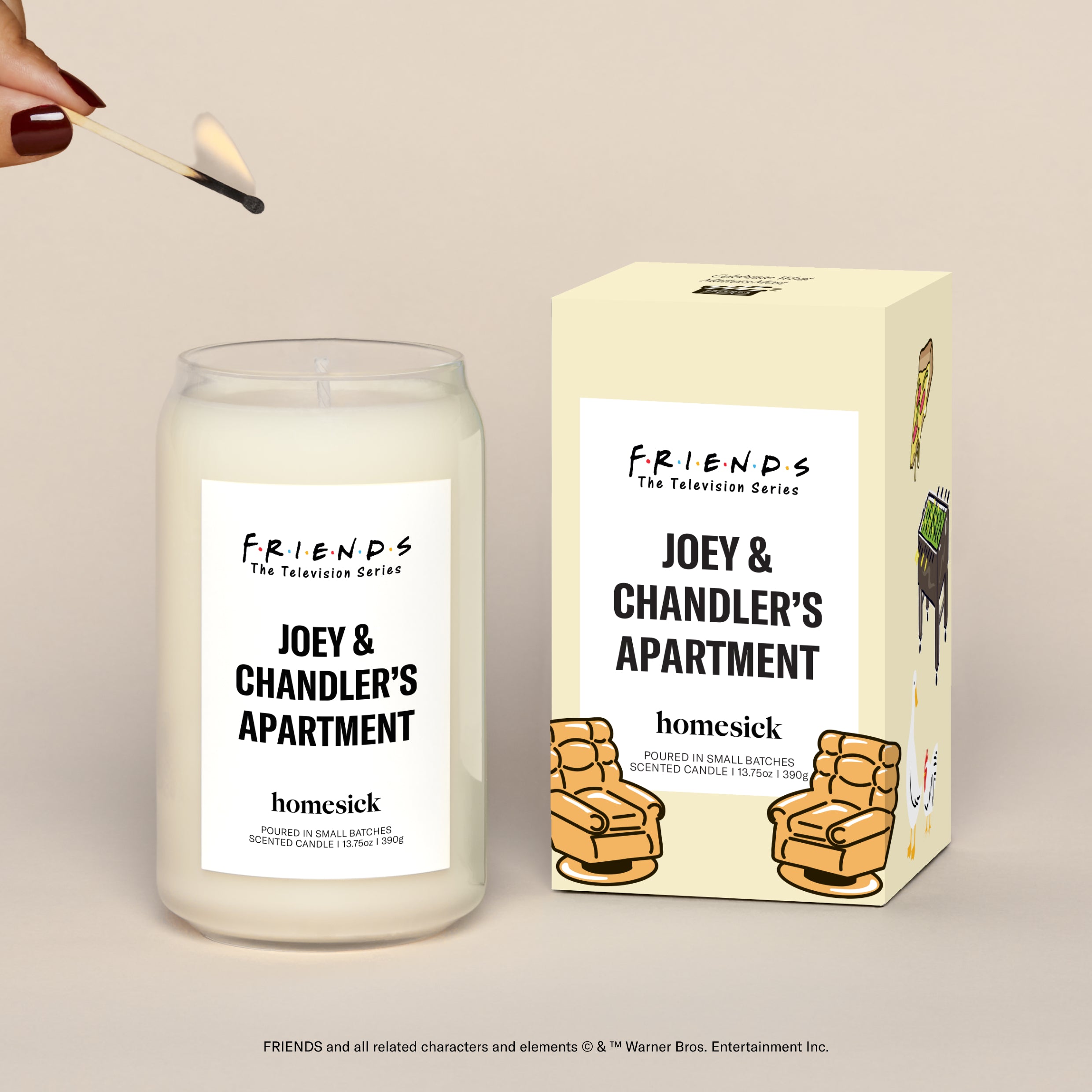 FRIENDS™ Joey & Chandler’s Apartment Candle