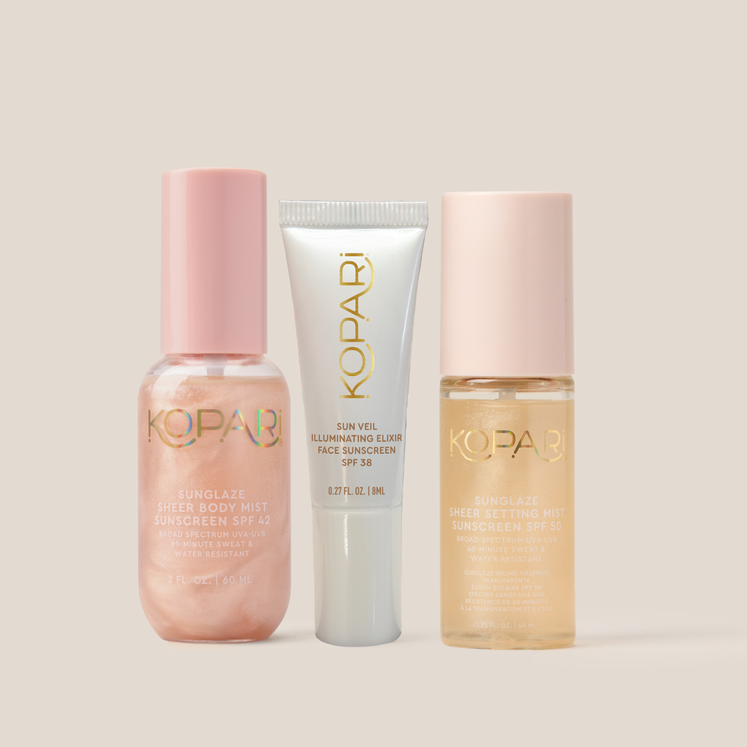 Sun Seeker Travel SPF Set
