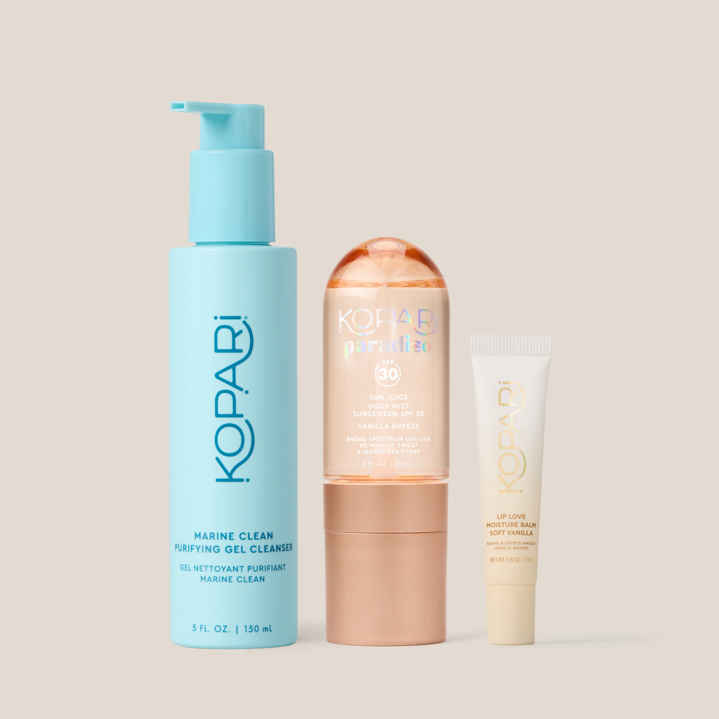 Clean & Breezy Glowing Trio