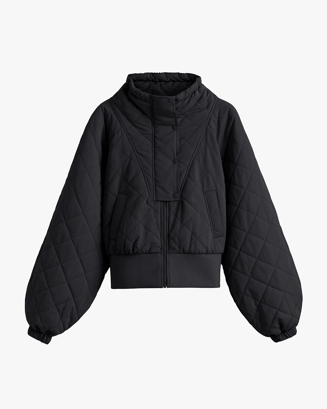 Balloon Sleeve Light Puffer