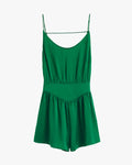 Washable Charmeuse Sleep Jumpsuit