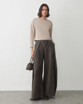 Fleece Cinched Top