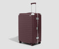 The Aluminum Edge Large in Oxblood Red