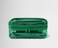 Clear Toiletry Bag in Translucent Green