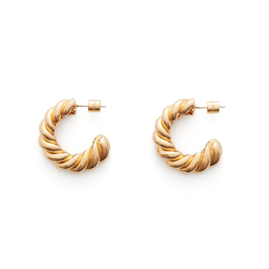 Braided Hoop Earrings