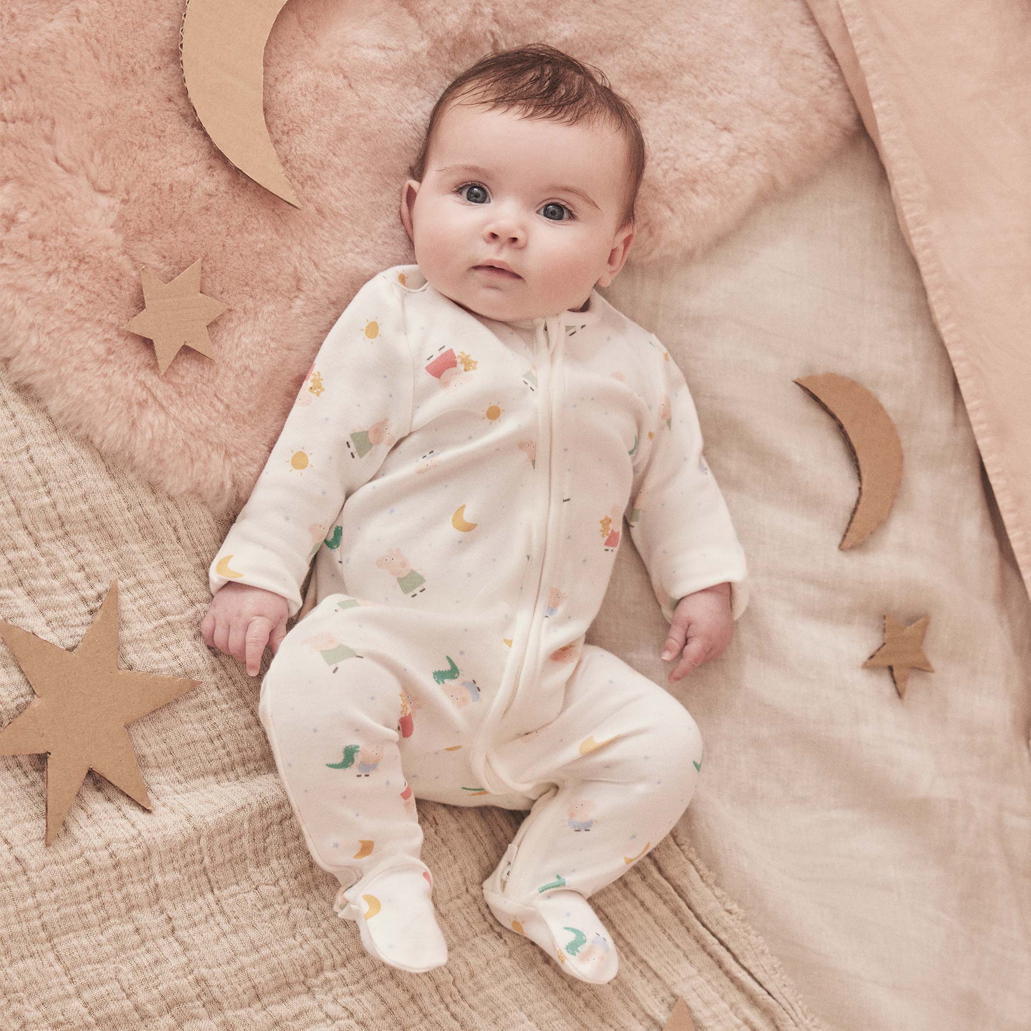 Peppa Pig Clever Zip Sleepsuit