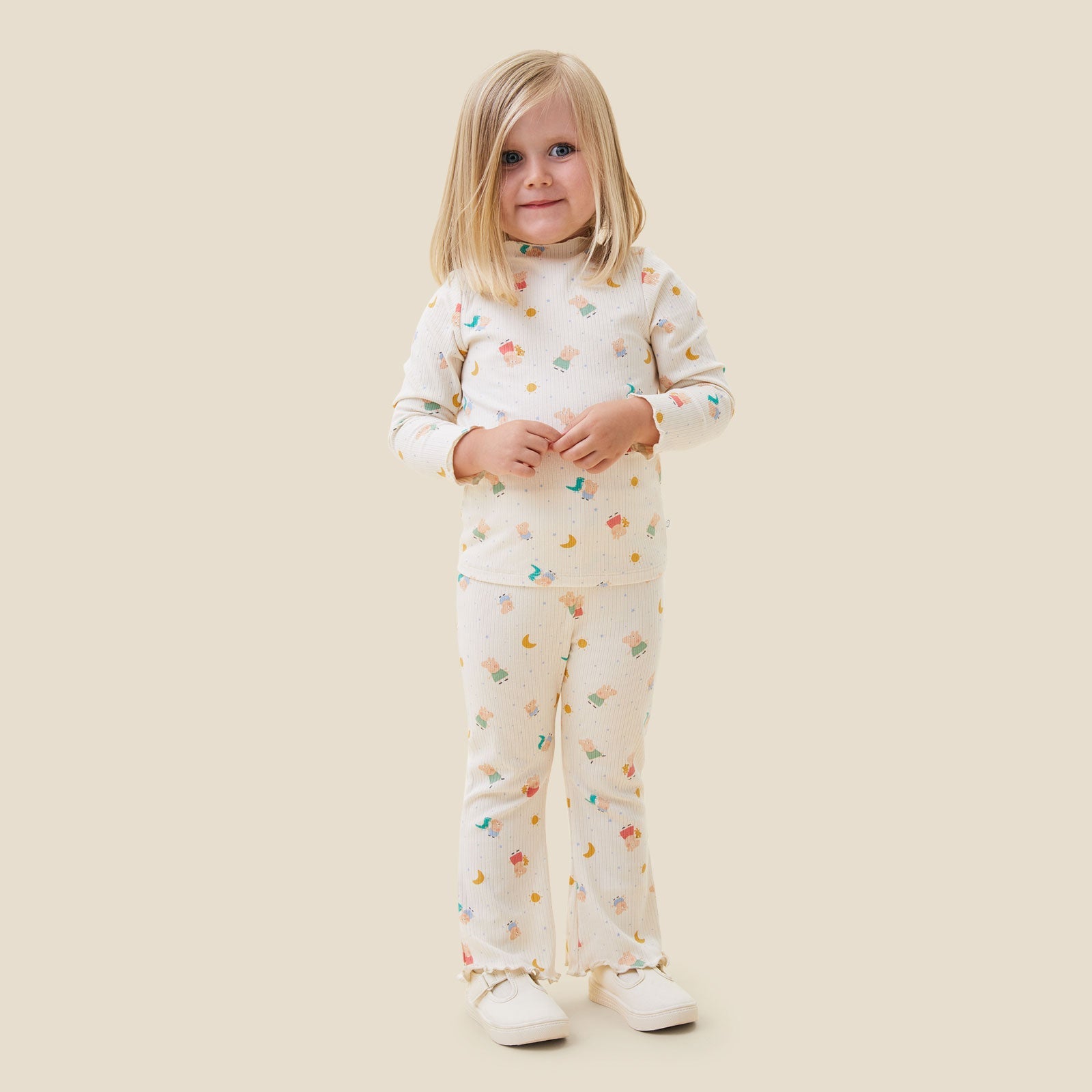 Peppa Pig Ribbed Flared Trousers