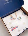 Happily Ever After - Printed Paper Gift Bag with Lurex Handle Set Of 8 - Cloud