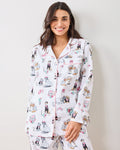 Fur  Ever Yours - Petite Long PJ Set - Cloud