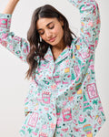 Viva Las Vegas - Long PJ Set - Mint