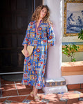 Songbird Quilt - Paloma Dress - Blue Jean