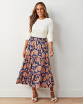 Gingerbread Party - Sutton Skirt - Classic Navy