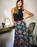 Mid Century Medallion - Perry Skirt - Ink