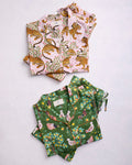 Bagheera & Hen House - Lighweight Flannel PJ Set Bundle - Multi