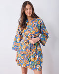 Bagels & Schmear - Getting Ready Robe - Brunch Blues