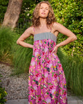 Bird & Blossom - Daydream Nightgown - Fuchsia Berry
