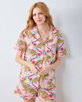Birthday Bagheera -  Short PJ Set - Pink Confetti