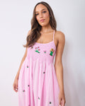 Green Thumb - Naya Nightie - Pink Cosmos