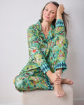 Rabbit Wonderland - Tall Long PJ Set - Sage