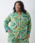 Rabbit Wonderland - Petite Long PJ Set - Sage