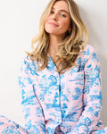 Mermaid Toile - Long PJ Set - Blush