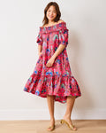 Palm Tree Paradise - Ximena Dress - Cocktail Umbrella