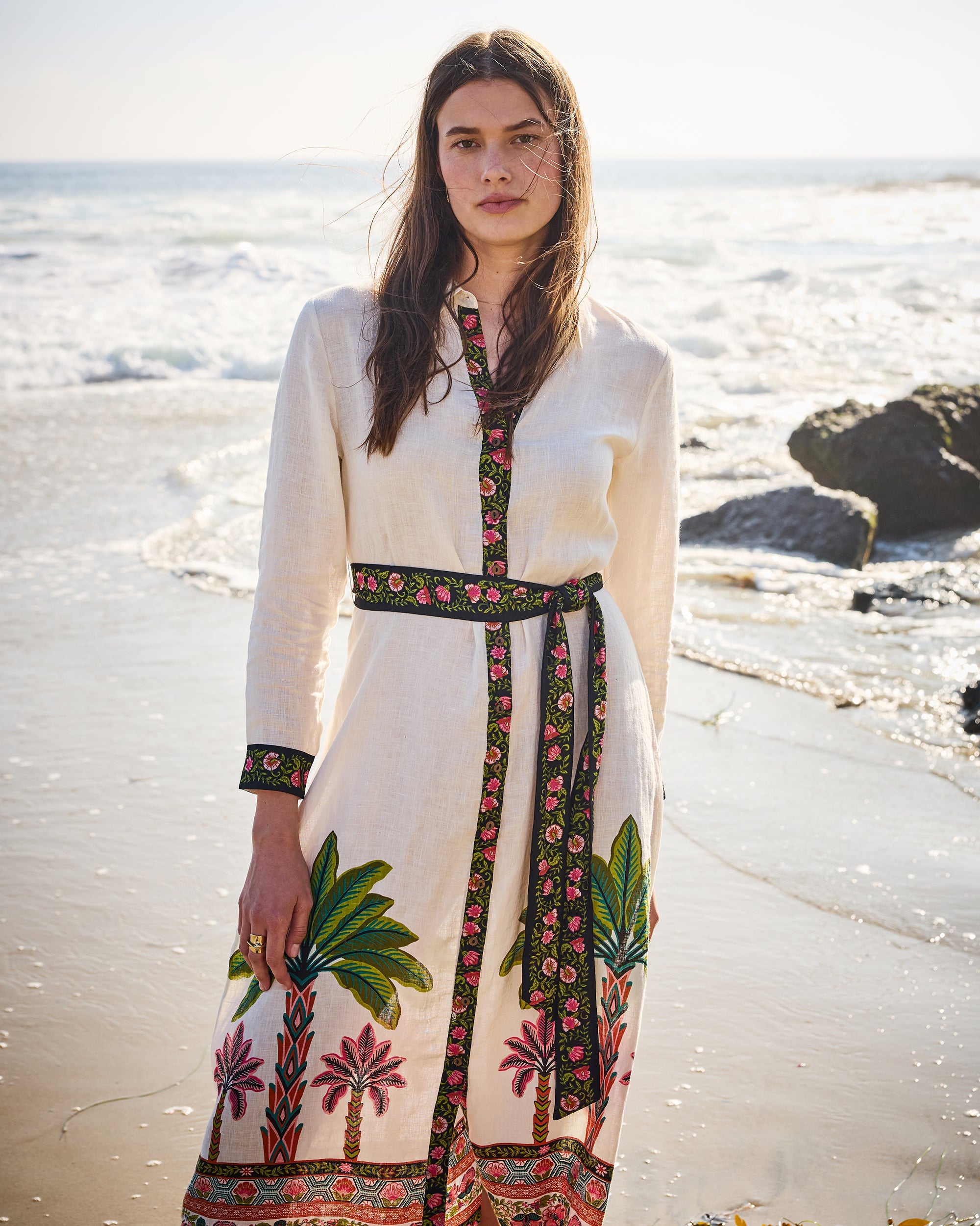 Playa Palms - Monaco Midi Dress - Off White