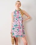 Tropical Fish - Peaceful Palms Dress - Cloud