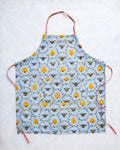 Sweet Bee - Apron - Soft Blue