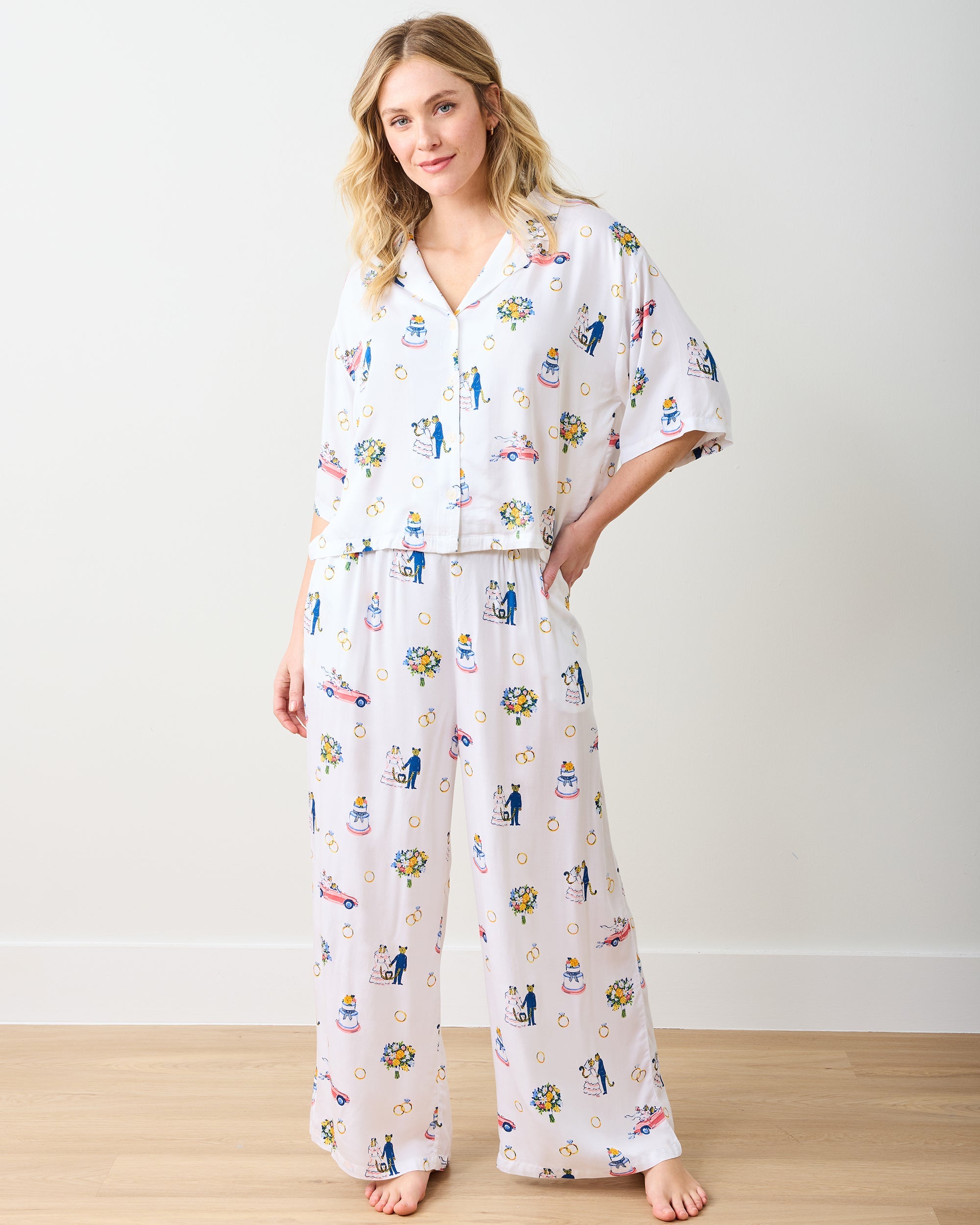Happily Ever After - Tall Eco Satin Wildest Dreams Set - Cloud
