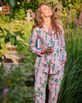 Tulip Trail - Long PJ Set - Blush