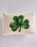 Green Combo - Shamrock Hook Pillow - Peking Handicraft