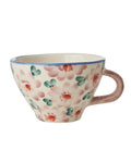 Floral Combo - Hand Painted Ceramic Tea Cup - RicebyRice