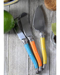 Multi - Laguiole 3-Piece Jewel Colored Cheese Knife Set - French Home