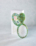 Seafoam Combo - Hand Painted Flower Mahjong Handbag Hero Brush - Solar Eclipse