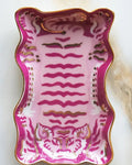 Tibetan Tiger - Porcelain Trinket Dish - Idlewild Co.