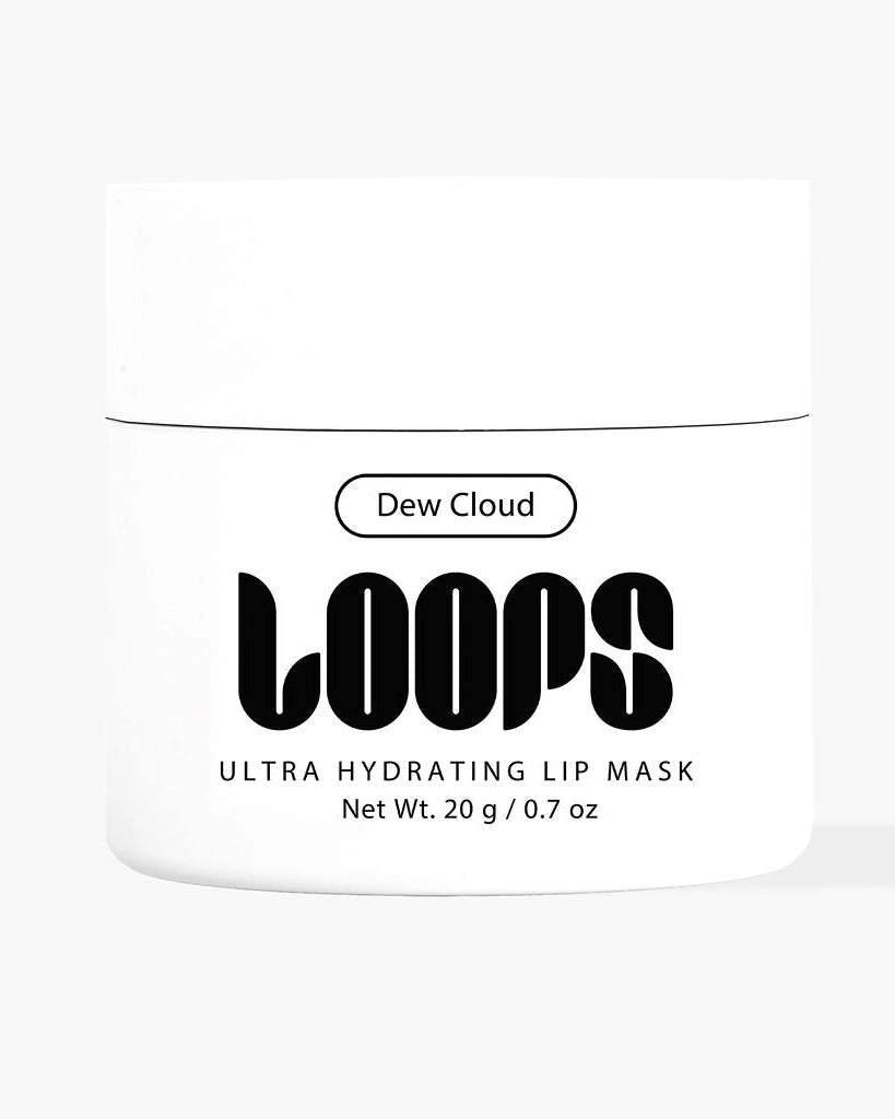 White - Loops Dew Cloud Lip Mask - Loops