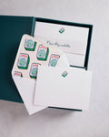 White - Pray for Jokers Notecard Set - Dear Annabelle