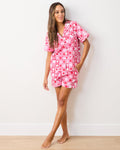 Be Mine - Short PJ Set - Retro Ruby