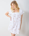 Freshly Baked - Pintuck Nightgown - Cloud