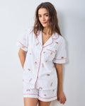 Freshly Baked - Short PJ Set - Cloud