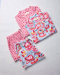 Mini Candy Hearts & Vintage Cakes - Short PJ Set Bundle - Multi